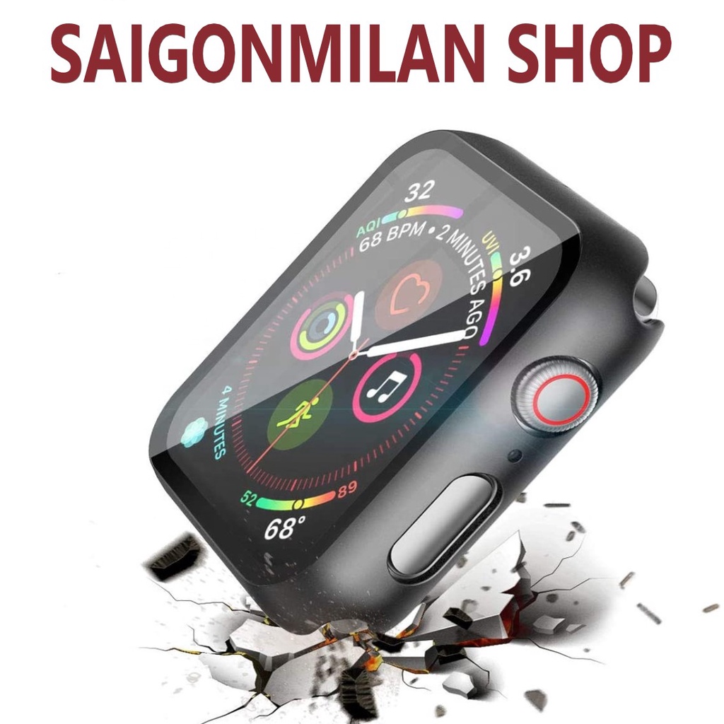 Ốp Kính Cường Lực Cho Đồng Hồ Thông Minh AP Watch Series 7/6/5/SE/4/3/2/1 Size 38-40-41-42-44-45mm
