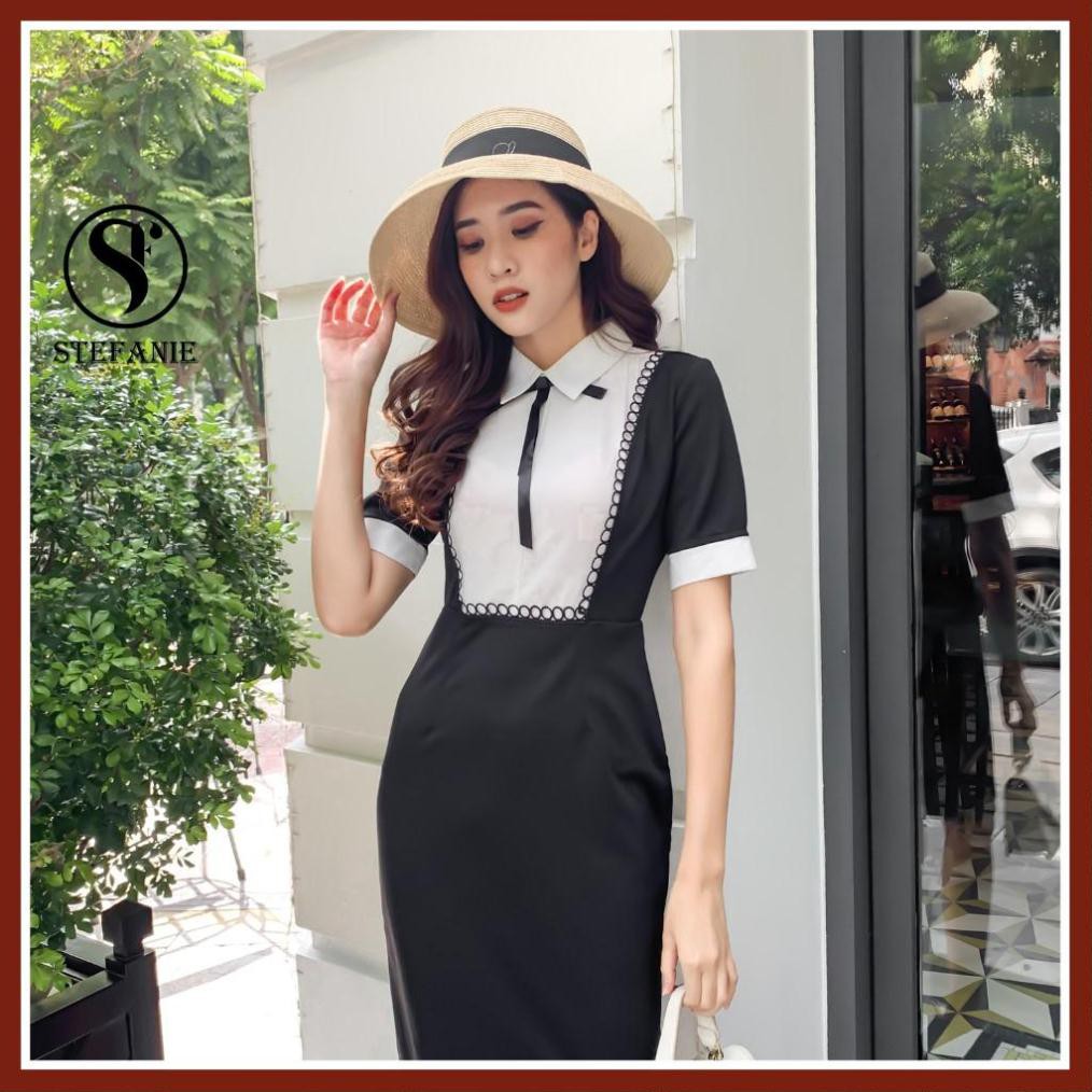 Váy Body - Đầm Công Sở form chuẩn , chất vải XLeo cao cấp, gọn người che bụng Stefanie