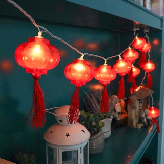 Dây Đèn Led Hình Lồng Đèn Đỏ Trang Trí