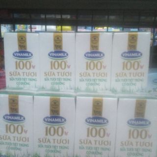 Sữa tươi Vinamilk có đường 110ml
