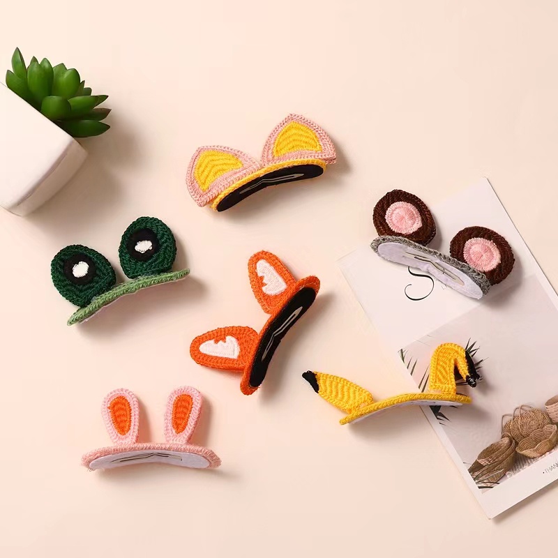 Kẹp Tóc Tai Thỏ Dễ Thương Cho Nữ