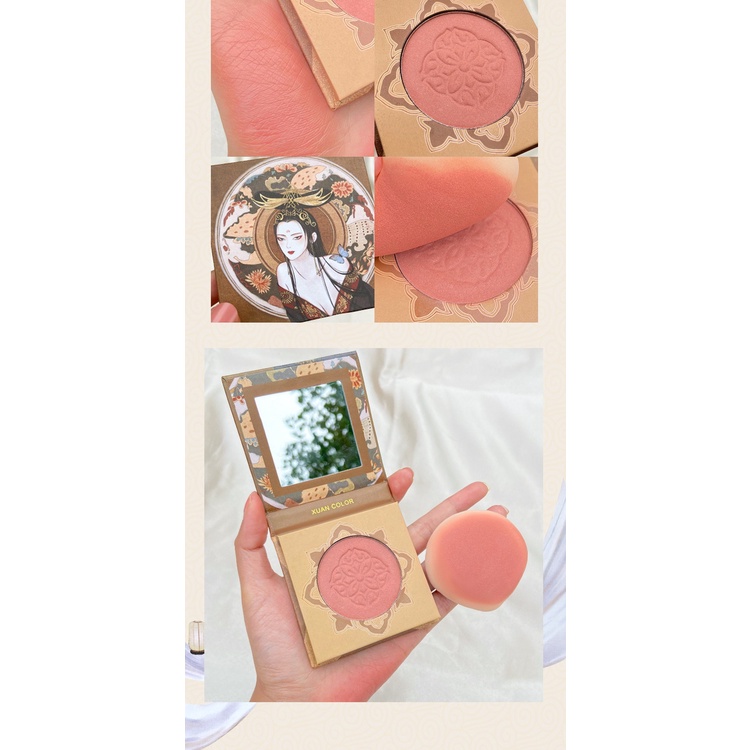 [Hàng mới về] Phấn má hồng đơn sắc màu lì tự nhiên làm sáng tông màu da | BigBuy360 - bigbuy360.vn