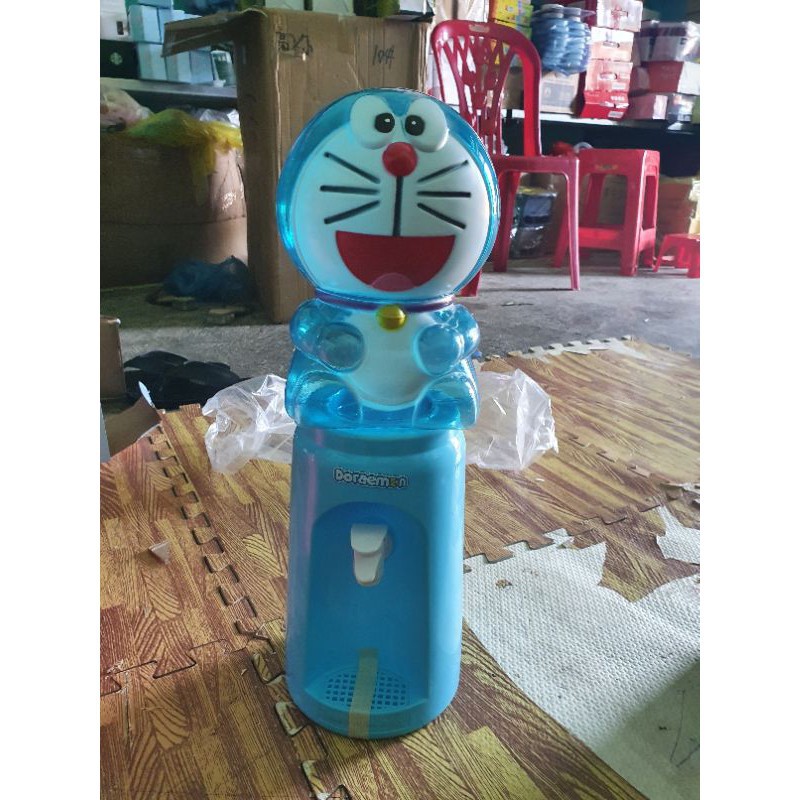 THANH LÝ Bình Đựng Nước Hình Cây Nước Mini Cho Trẻ Em Doraemon và Kitty