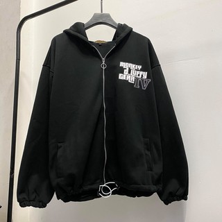 Áo Khoác Nỉ MONKEY (2 màu) hình thật unisex