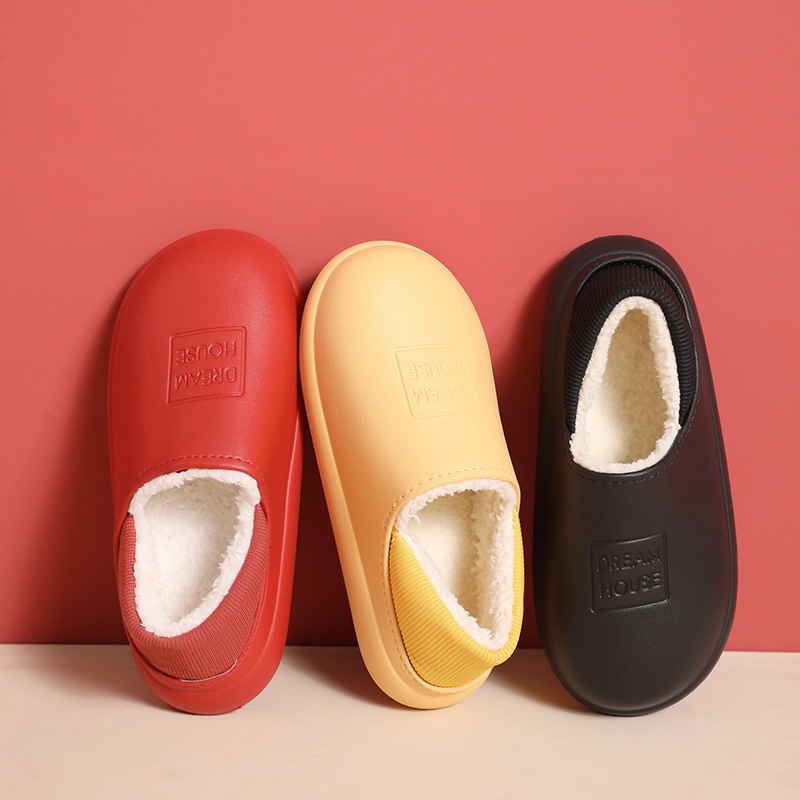 Dép Bông Nam Nữ Đi Trong Nhà Chống Nước Size 36-45