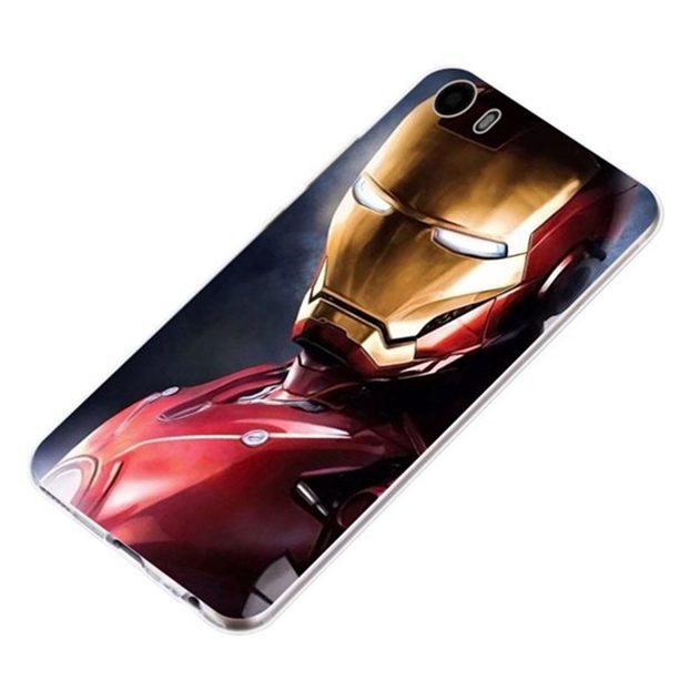 Ốp điện thoại silicon in hình ảnh Iron Man 2 dành cho Wiko Sunny Lenny Robby Jerry 2 3 Plus Harry View XL