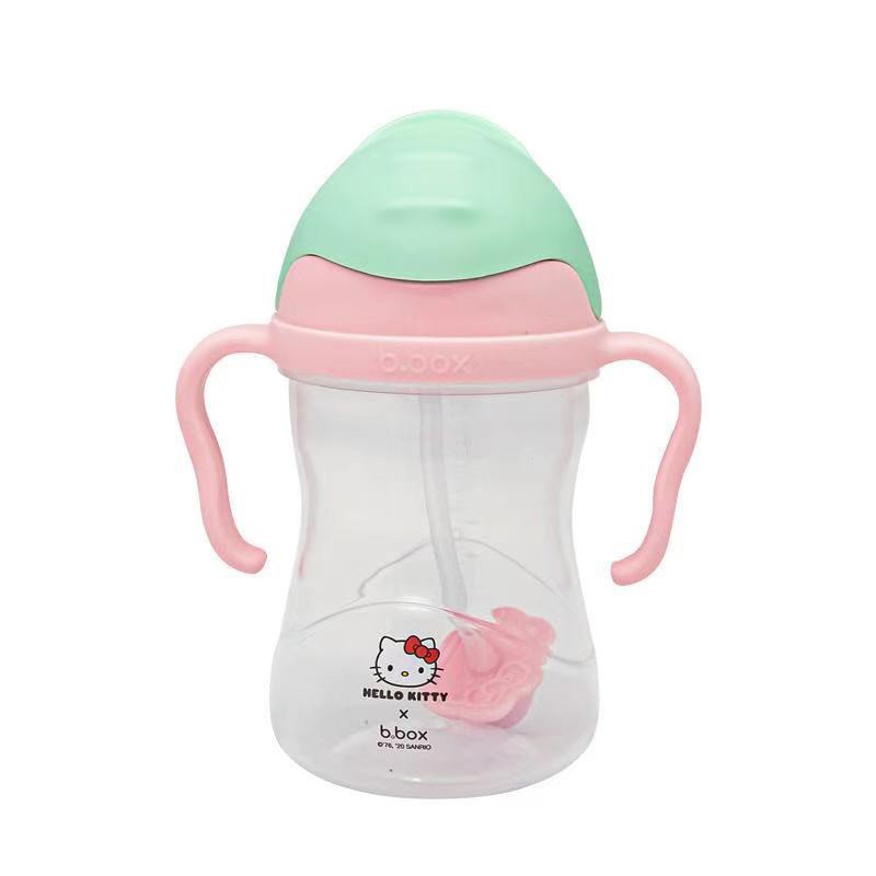 Australia B.box x hello kitty SIPPY CUP 240ml BBox Straw Sippy Cup