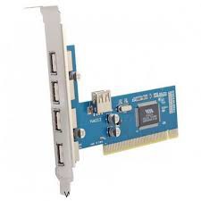 CARD CHUYỂN KHE PCI -> 4 USB DTECH 2.0 (PC 0016C)