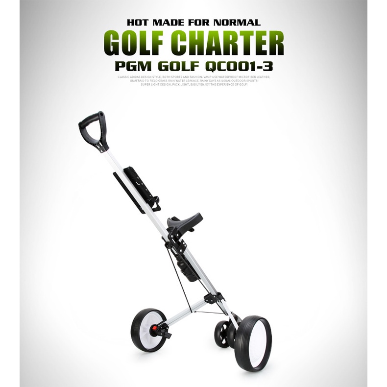 [Chính hãng] [Có bảo hành] Xe Đẩy Túi Gậy Golf - PGM QC001