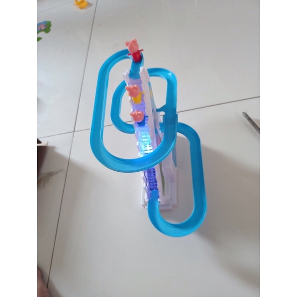 Bộ đồ chơi heo peppa leo cầu thang, trượt cầu tuột vui nhộn