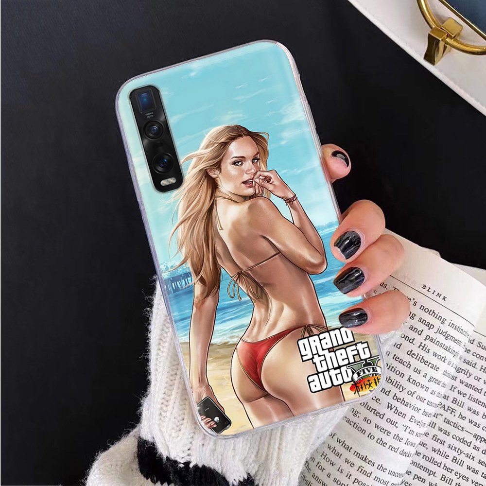 Transparent Case for Redmi Note 5A Prime 5 Plus 7 7A Pro GTA 5 Game Clear Cover