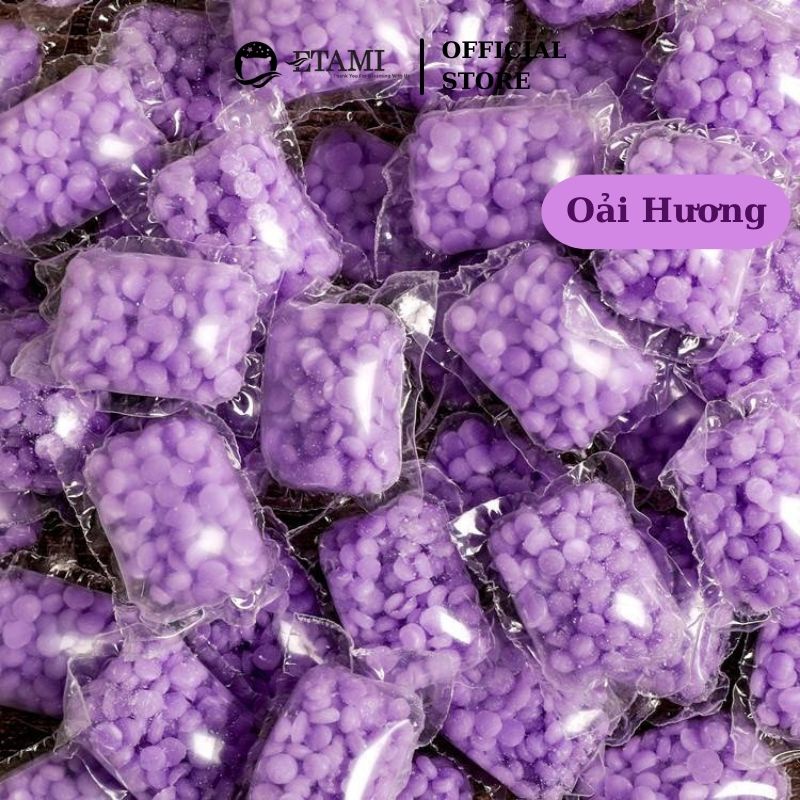 Hạt giặt xả hương Lavender ETAMI giặt chăn ga gối (1 gói 5gr )