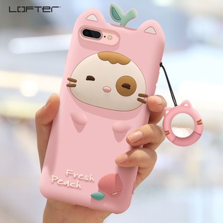 Ốp lưng Thú Cưng Dễ thương Cho Iphone ( LOFTER )