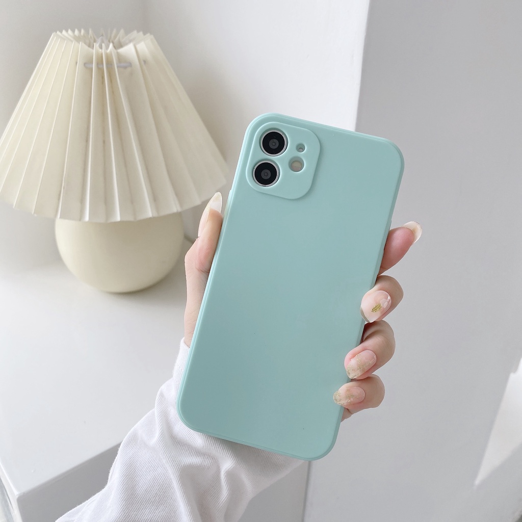 Ốp Điện Thoại Silicone Cho iPhone 13 12 11 Pro MAX SE 2020 XR X 6 6s 7 8 Plus iPhone 12 mini XS
