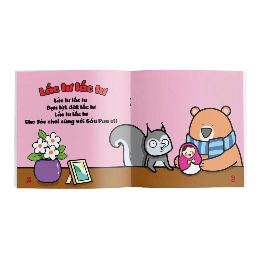 Sách - Ehon kỹ năng sống ngữ: Gia đình bé Bon (Combo 4 cuốn) - có file nghe Tiếng Anh