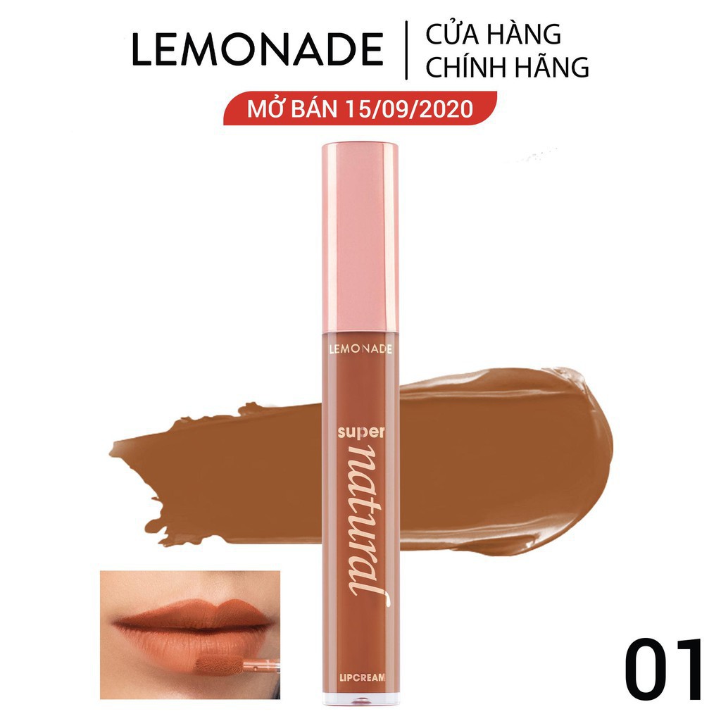 HZ Son Kem Lì Lemonade SuperNatural Matte Lipcream 5g 15 12