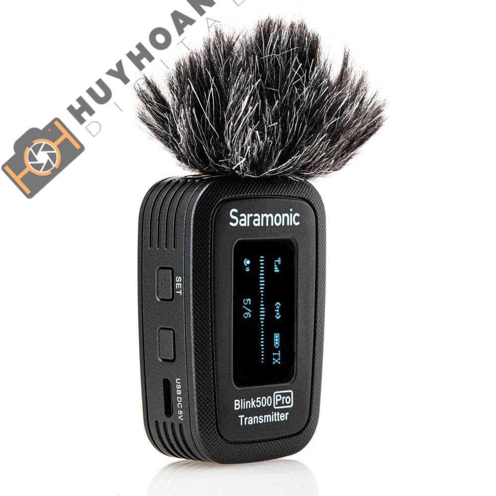 Micro thu âm không dây Saramonic Blink 500 Pro B5 cổng Type C ( 1phát + 1thu) - Hàng Nhập Khẩu