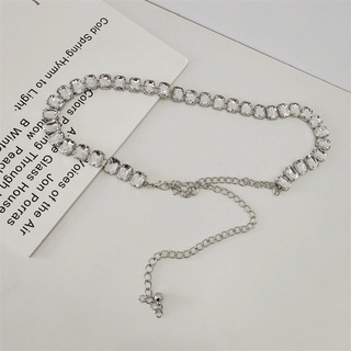 Thắt lưng dây xích kiểu dáng đơn giản hợp thời trang thắt lưng ngọc trai chain nữ dây xích nữ dây nịt
