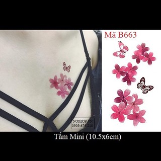 Hình Xăm Dán Cho Nữ - B663