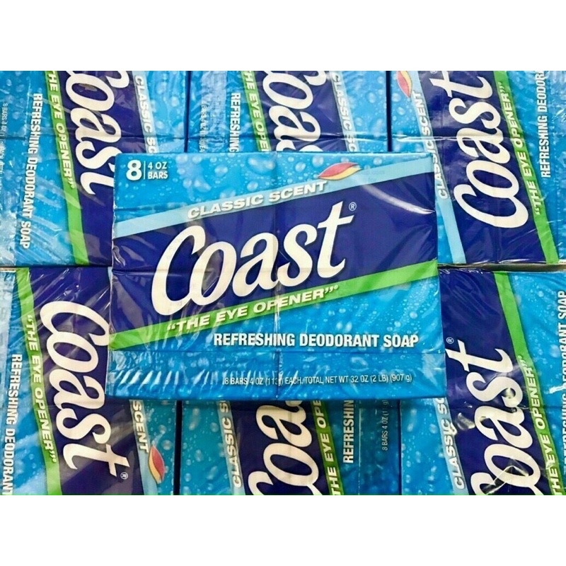 Chính Hãng- Xà bông diệt khuẩn Coast Set 8cục