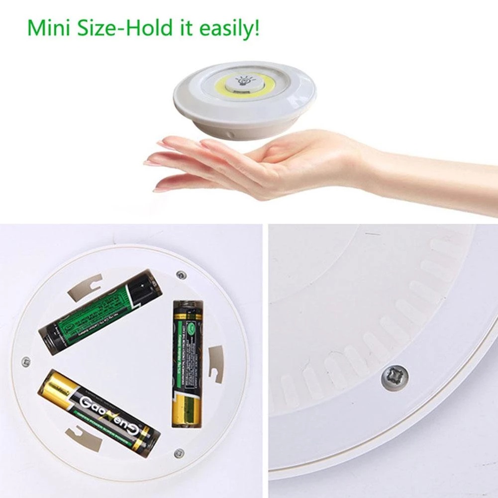 Bộ 6 Đèn LED Điều Khiển Từ Xa Chạy Bằng Pin