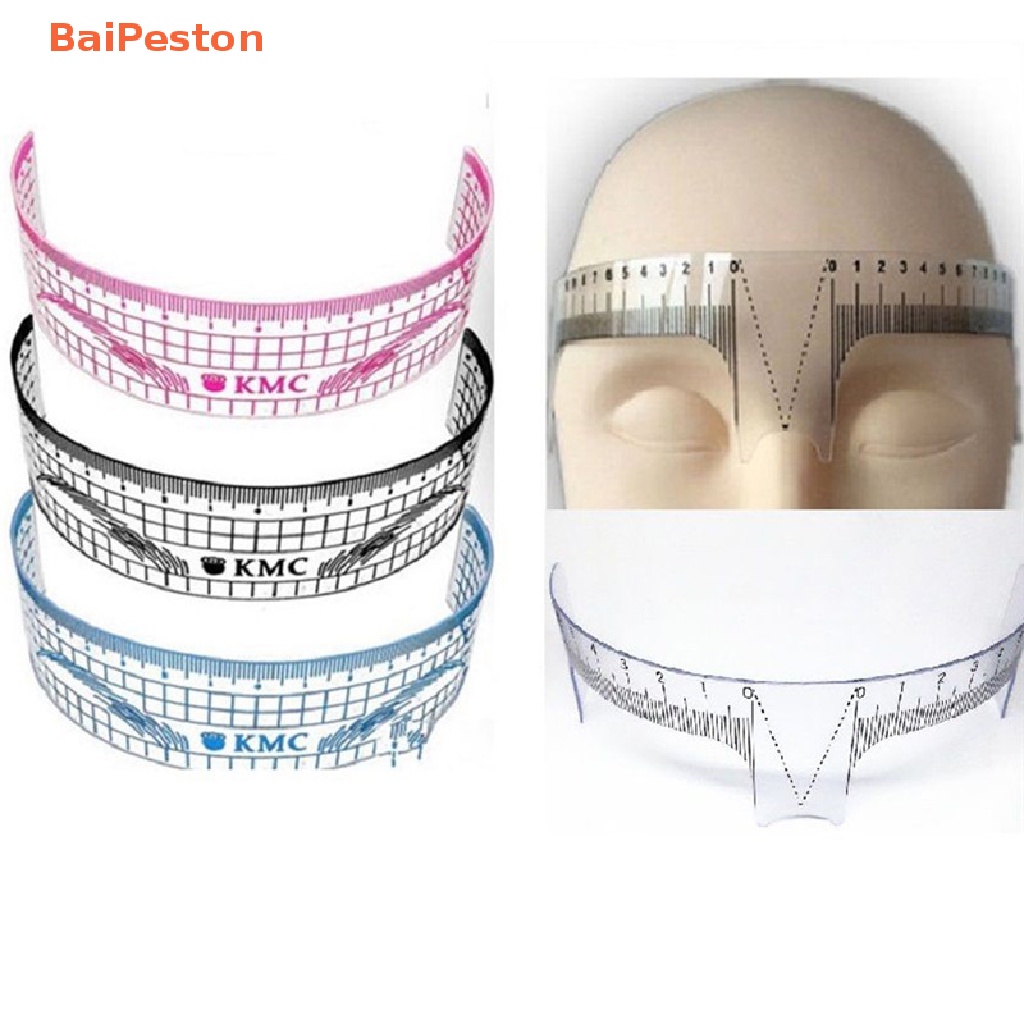 Thước Nhựa Đo Xăm Lông Mày Tái Sử Dụng Tiện Lợi 2017