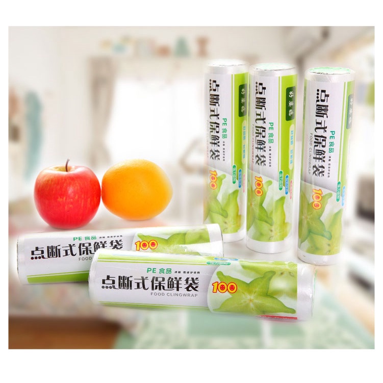 Túi thực phẩm, túi đựng thực phẩm kích thước 20x30cm 100 cái 1 cuộn