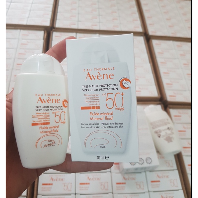 Kem Chống Nắng Avène Mineral Fluid Very High Protection SPF 50+