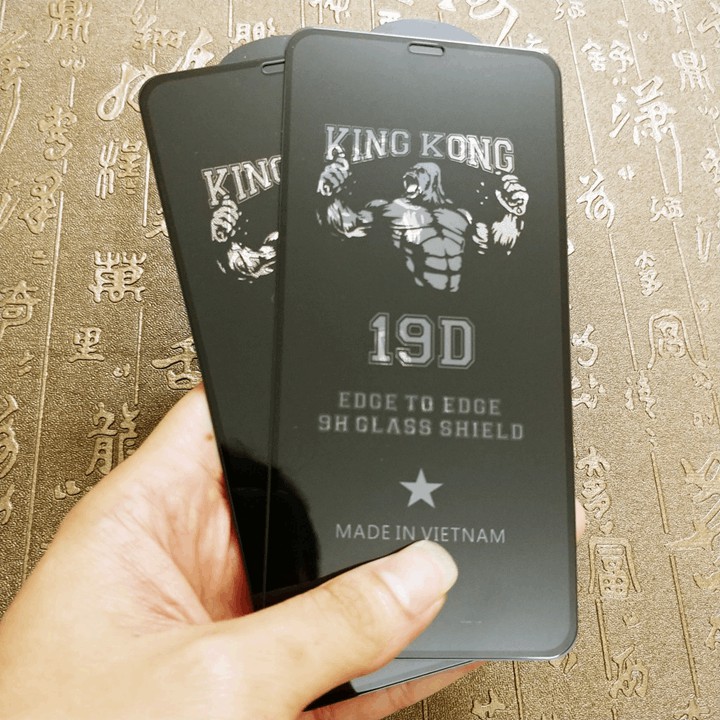 Cường lực iphone Kingkong 19D, Kính bảo vệ màn hình full màn cho iPhone - Beetech