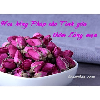 250G TRÀ HOA HỒNG PHÁP