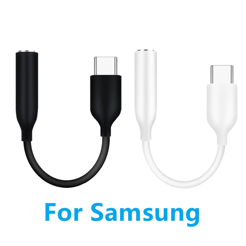 Type C to 3.5 Jack Earphone Audio Aux Cable converter for xiaomi USB 3.5mm Headphones Adapter For SAMSUNG Galaxy Note 10 20 Plus S10 S20