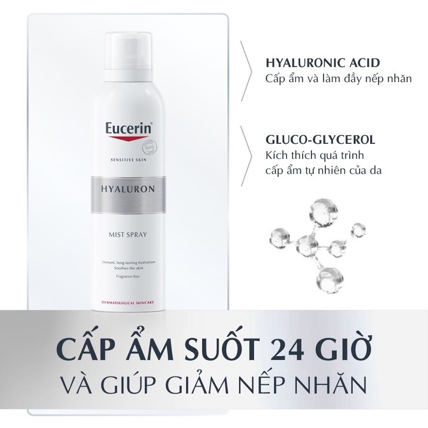 Xịt Dưỡng Ẩm Eucerin Cho Da Nhạy Cảm 150ml Cocolux