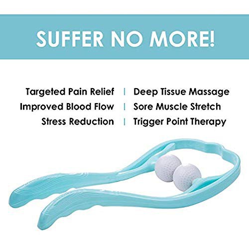 Adult manual cervical massage device Neck neck massager Multi-position massage