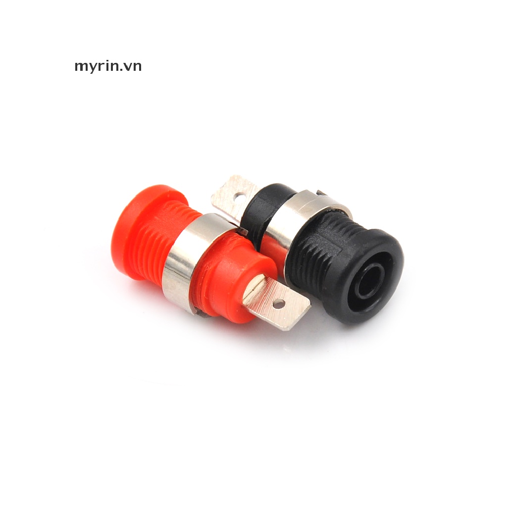 Bộ 10 Đầu Nối Jack Cắm Bắp Chuối 4mm