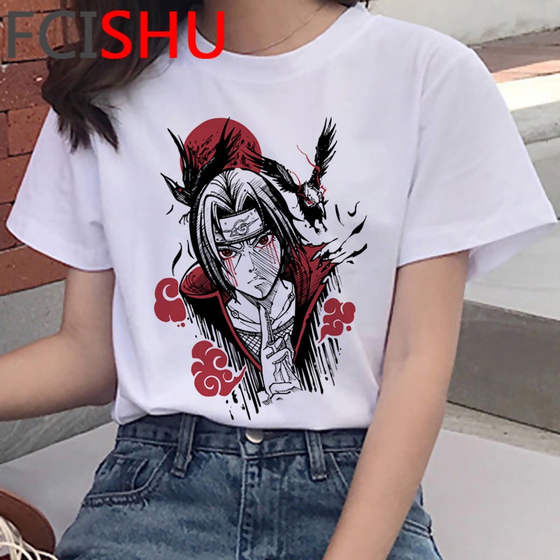 Áo thun nam tay ngắn in hình Naruto cá tính