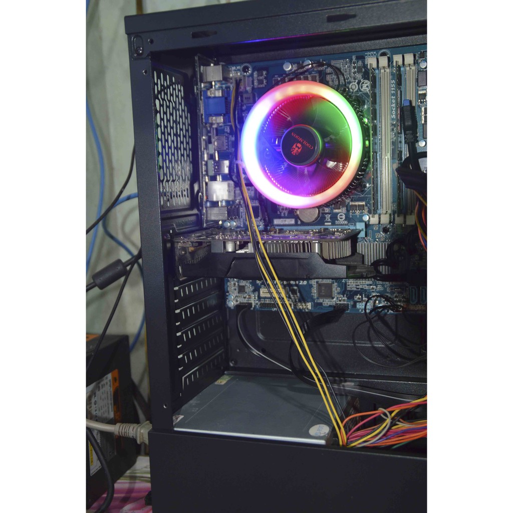 Máy tính cấu hình cao Ram 8gb, 750ti, PUBG PC mượt (Tặng thùng trong suốt kính cường lực) | SaleOff247