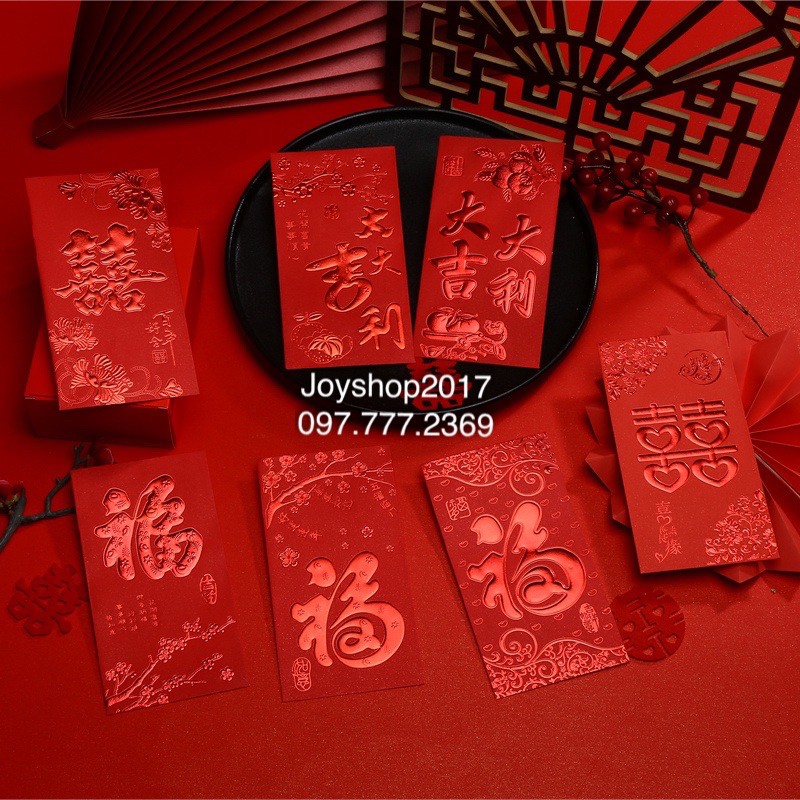 Bao Lì Xì Tết Chữ Phúc
