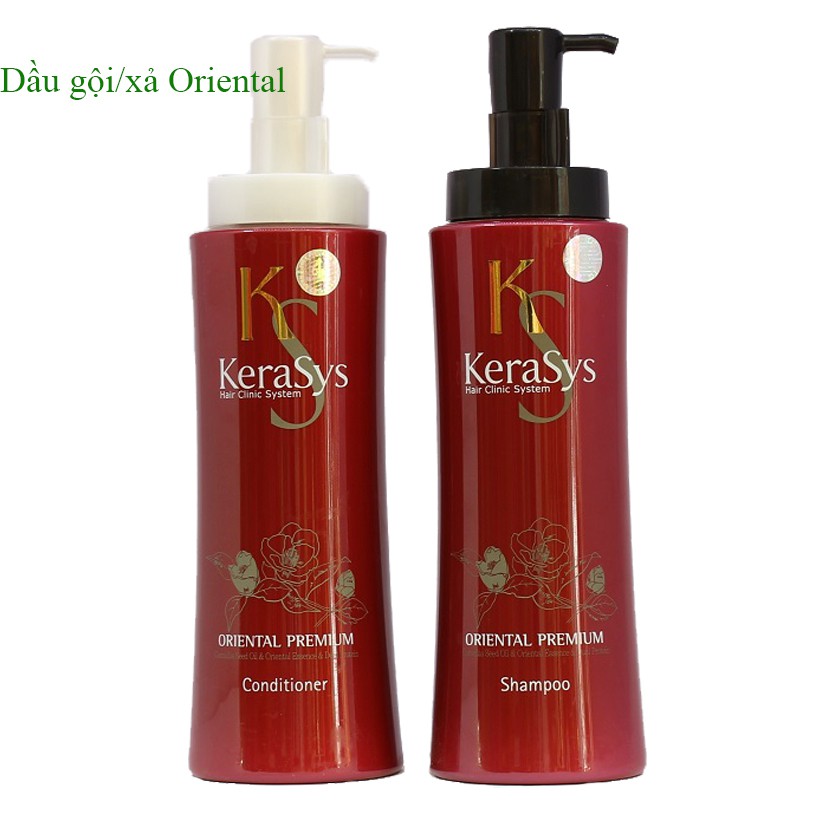 Dầu Gội/Xả Phục Hồi Vùng Tóc Bị Hư Tổn Kerasys Oriental Premium Hàn Quốc - Hàng Chính Hãng