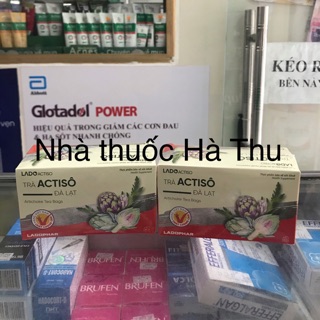 (1 hộp) Trà Actiso Đà Lạt - giúp mát gan, lợi tiểu