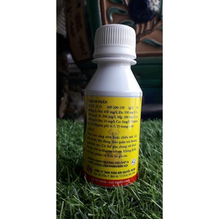 PHÂN BÓN LÁ ĐẬM ĐẶC CAO CẤP VITAMIN B1 100ML