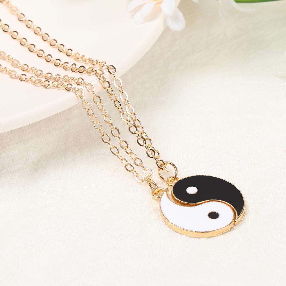 Dây Chuyền Tình Bạn Mặt Ghép Hình Trái Tim