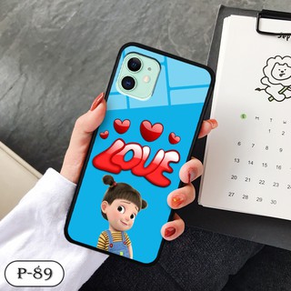 Ốp kính in hình cute Iphone 11