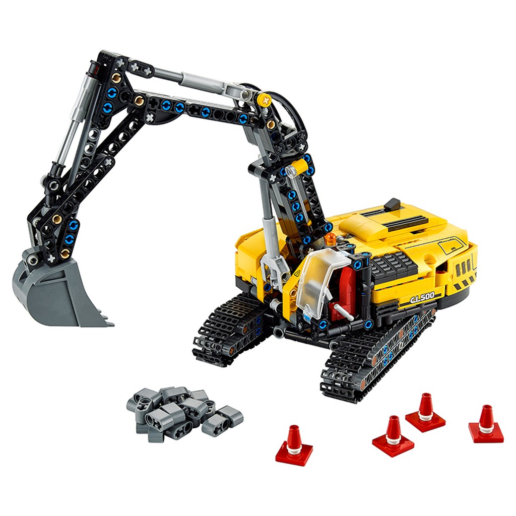 42121 Iego Technic  Heavy Duty Excavator - Đồ chơi lắp ráp Iego  TECHNIC Xe máy xúc hạng nặng