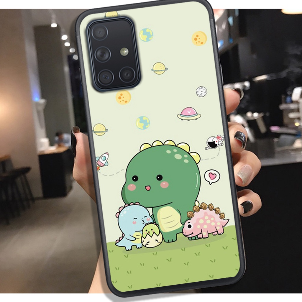 [HOT]ỐP SAMSUNG A31 - A51 -A71 - M51 , IN HÌNH KHỦNG LONG CHIBI SIÊU DỄ THƯƠNG.
