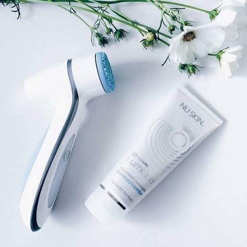 🔴 BH 2 Năm Máy Rửa Mặt LumiSpa Nuskin Kèm Sữa Rửa Mặt (Hàng Công ty - Bảo Hành 1 Đổi 1)