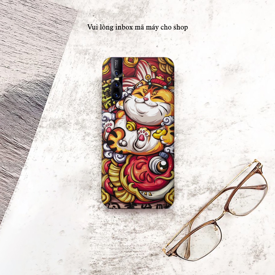 Miếng Dán Skin Điện Thoại In Hình Mèo Thần Tài 3 Cho Iphone 7/ 8/ X/ XS/ 11/ 11 Pro Max/ 12/ 12 Pro Max/ 13/ 13 pro max