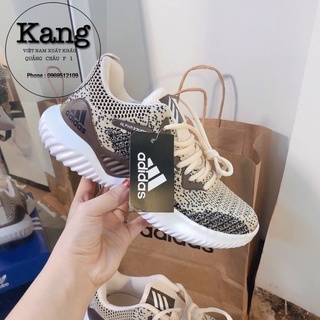Giày thể thao adidas alpha xám trắng sẵn hàng