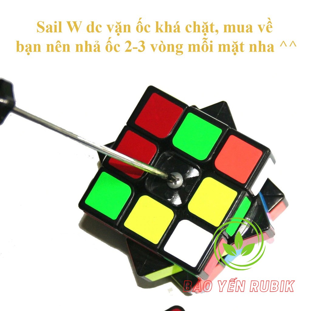 Đồ Chơi Rubik 3x3 Qiyi Sail W Rubic 3 Tầng Khối Lập Phương Ma Thuật Rubik Giá Rẻ ( Mã RB01 )
