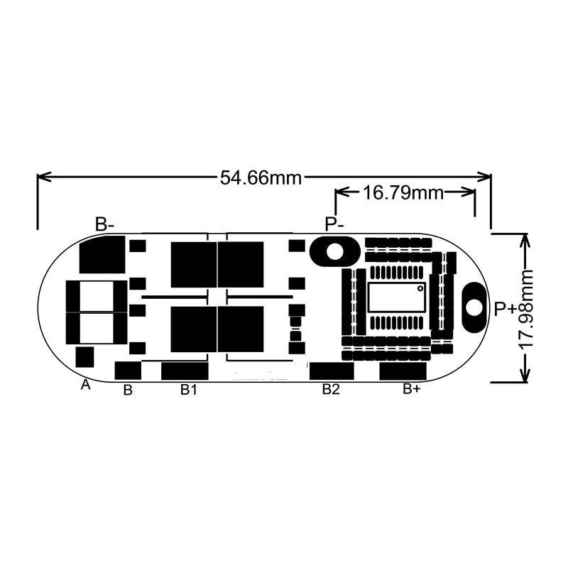 Bảng Mạch Bảo Vệ Pin Lithium Bms 1S 2S 10A 3S 4S 5S 25A Bms 18650