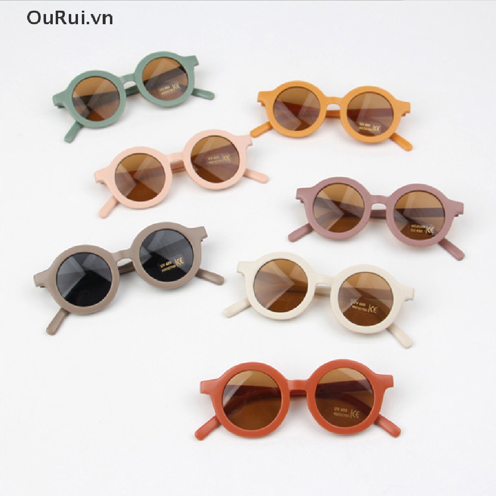 Kính Mát Gọng Tròn Nhỏ Nhắn Dễ Thương Thời Trang 2022 Cho Bé